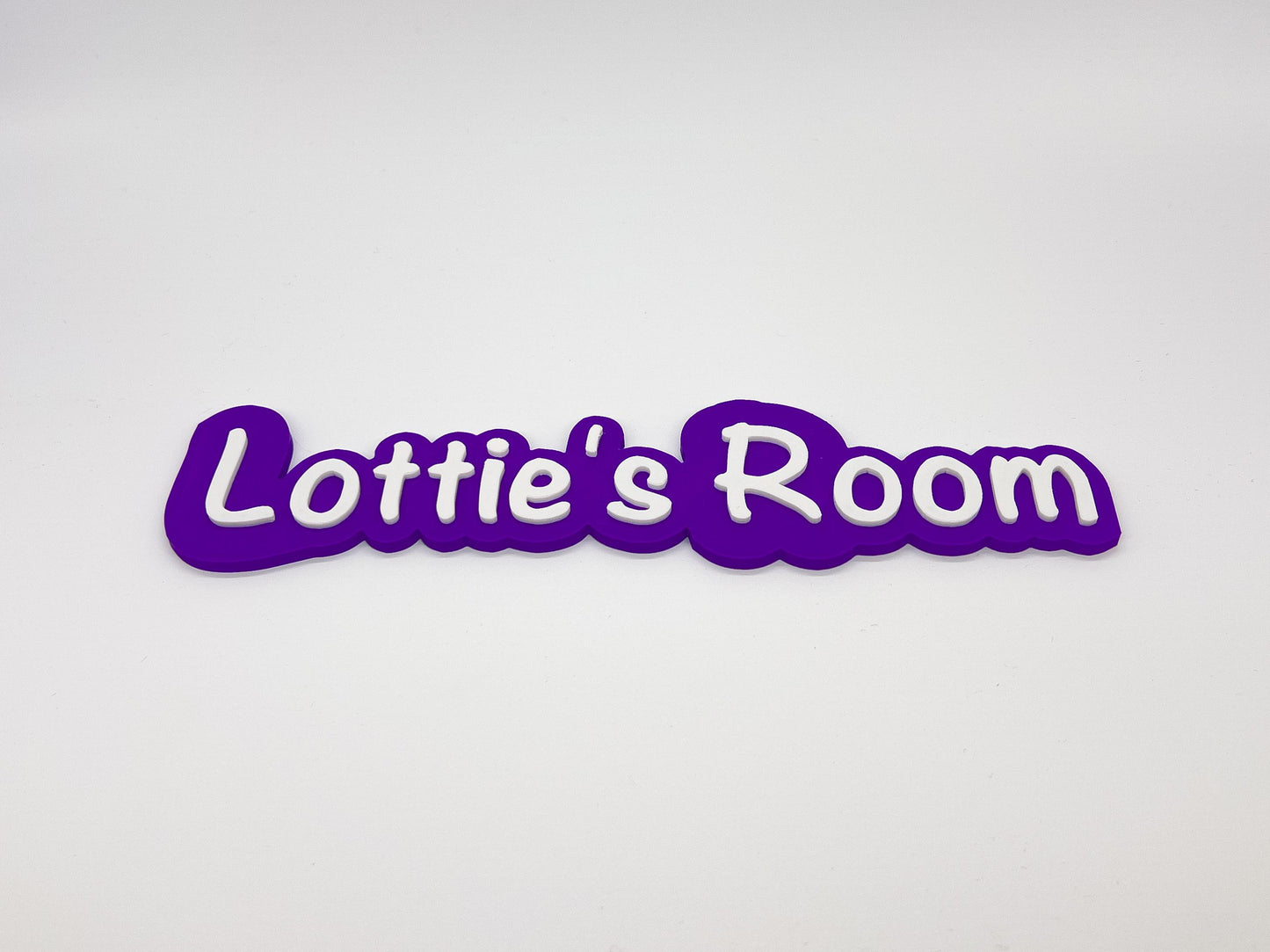 Personalised 3D Name Sign | 7x Colours Available